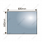 Зеркало с LED-подсветкой MELANA-8060 подогрев/часы/космет.зеркало (MLN-LED090-1)