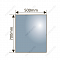 Зеркало с LED-подсветкой MELANA-5070 (MLN-LED192)